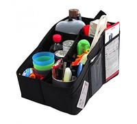 AutoMuko Car Organizer, Car Console Organizer with 6 Large Pockets, + Adjustable Dividers for Keeping Miscellaneous Items Organized- Use in Front or Back to Store Kids’ Toys, Books, Snacks etc
