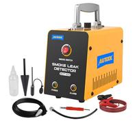 AUTOOL Automotive Smoke Machine Lead Detector DC 12V EVAP Vacuum Diagnostic Tester with Built-in Air Pump for Pipe System