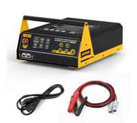 AUTOOL Flash Reprogramming Power Supply, Car Battery Charger with Battery Maintainer Jump Starter Mode, Adjustable Charging Current Voltage, for Lithium & Lead-Acid Battery, with Touchscreens