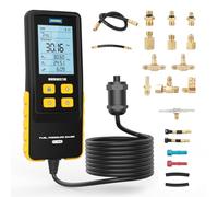 AUTOOL Fuel Pressure Gauge Digital Fuel Pressure Tester Kit 0-426PSI 0~29bar for Petrol Engine Fuel Pressure Test, Automotive Fuel Pressure Tester with Hoses Adapters PT630