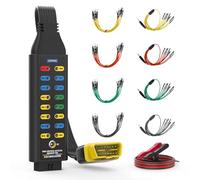 AUTOOL OBD2 Breakout Box OBDII Protocol Detector for Monitoring Signals of Protocol/Power/Grounds，CAN Test Box Fault Diagnosis Scan Tool for All OBDII Vehicle