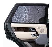Autopect Side Window Sunshade Sock Screen-Shade (Pack of 2) - Block Sun Rays to Keep Car Interior Cool and Comfortable - Elasticized Universal Fit Mesh Sun Shade for Car, Truck, SUV, Van