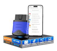 AUTOPHIX 3910 Bluetooth OBD2 Scanner Fit for BMW All System Diagnostic Scan Tool with Battery Registration Service EPB CBS ETC Reset Battery Check Code Reader for iPhone iPad Android【2024 New Version】