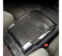 Autophoton Car Accessories Carbon Fiber Printed Interior Armrest Box Cover Decor Trim for Defender 90 110 2020-2023