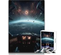 Autopilot Is On Puzzles for Teenagers 1000 Piece Educational Mental Focus Game Heartwarming Special Present Idea Size 38x26cm