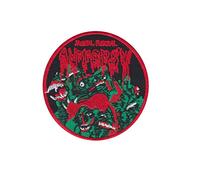 Autopsy Mental Funeral Death Metal Band Patch Badge Embroidered Iron on Applique Souvenir Accessory