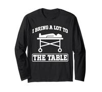 Autopsy Tech Funny Pathology Long Sleeve T-Shirt