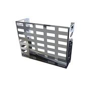 Autorack Products StoreTidy - Stainless Steel WALL MOUNTED BASKET - Document Holder. Folded A4 Paper and Files,Office, Home, Kitchen, Catering