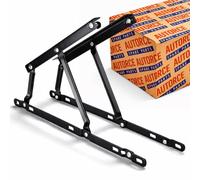 AUTORCE 2X Bed Lift Up & Storage Bed Lift Hinge Mechanism - Left & Right Brackets for Single, Double, Queen, Large XL, King Size Ottoman Beds - Compatible with Open Length 38cm Struts