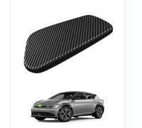 Autorder Center Console Cover for Kia EV6 2022-2026 Accessories Carbon Fiber Armrest Cover Anti-Scratch Middle Console Pad Leather Armrest Protector