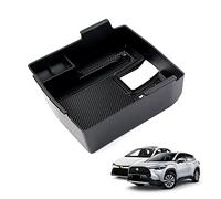 Autorder Center Console Organizer for 2019-2024 Toyota Corolla/ 2022 2023 2024 Corolla Cross Accessories Armrest Storage Box Secondary Insert Tray with Anti-Slip Mat