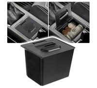 Autorder - Coin Holder for Toyota Tacoma 2016-2023, Center Console Accessories, Change, ABS Coin Box Organizer for Tacoma, Convenient Secondary Insertion Tray
