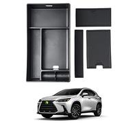 Autorder Compatible with Center Console Organizer 2022 2023 Lexus NX NX 250/NX 350/NX 350h/NX 450h+ Accessories Armrest Box Secondary Storage Box Insert Tray