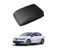 Autorder Custom Fit for Center Console Cover 2022 2023 Volkswagen VW Golf Mk8 Accessories Armrest Cover Anti-Scratch Leather Protector Center Console Pad