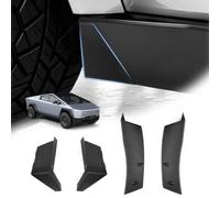 Autorder Mud Flaps Delete 2024-2026 Tesla Cybertruck Accessories All-Weather Splash Guards Delete Protect Paint Mudflap No Drilling Required Mud Guard Set 4PCS