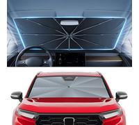 Autorder Windshield Sun Shade Umbrella for 2023-2026 Honda CR-V CRV Accessories,Upgraded Ice Crystal Material,Easy Setup Umbrella Sunshade for Car Windshield,100% Sun Blocking