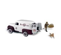 Autoscene Dog Gone Animal Control Van w/Figure & Dog HO Scale Woodla (US IMPORT)