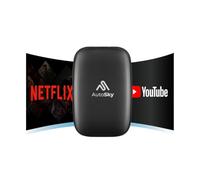 AutoSky WCPAA AI Box Lite Wireless CarPlay & Android Auto Adapter USB Plug & Play, Bluetooth & WiFi, hands-free calling, voice control, iOS & Android compatible, stable connection