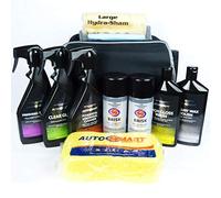 Autosmart Car Cleaning Kit Full Valet Pack Car Care Wash Polish Sponge Shampoo