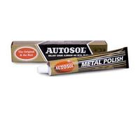 Autosol Solvol Chrome Polish Aluminium Metal Brass Steel Etc Paste 75ml Tube x2
