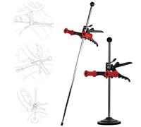 AUTOSOLO 42 cm Steering Wheel Holder Alignment Tool and 71 cm Brake Pedal Depressor Tool - Automotive Specialty Tools Combo - Universal Fit for Cars, Trucks, and SUVs