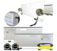 AutoSolo DIY Wheel Alignment Kit - 3-in-1 Toe Plates for Car Wheel Alignment, Steer Ahead & Thrust Angle - Affordable Steering Alignment Tool for Home Garage