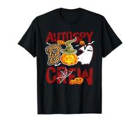 Autospy Boo Crew Halloween Forensics Match T-Shirt