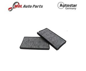 AutoStar Germany 2pc Active Carbon Cabin Filter for BMW E60 - 64316935823