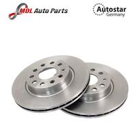 Autostar Germany (AST # 136981) BRAKE DISC FRONT AXEL For AUDI A3 1K0615301AC