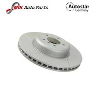 Brake Disc Single Vented fits BMW 220D F22, F23 2.0D Front 12 to 20 370mm Febi