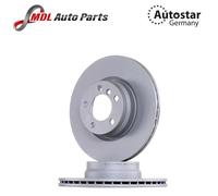 febi bilstein 43956 Brake Disc Set (2 Brake Disc) front, internally ventilated, No. of Holes 5