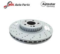 Autostar Germany BRAKE DISC FR For Mercedes Benz 2224215000 2pc set