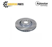 Autostar Germany BRAKE DISC FRONT For AUDI 1K0615301AD 2 pc set
