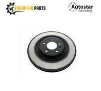 Autostar Germany BRAKE DISC Rear Axle For AUDI A4 8W0615601K 2pc set