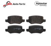 AutoStar Germany Brake Pad Set for Mercedes A-Class W169 B-Class W245 1694201420