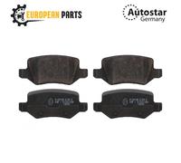 Brake pads 0 986 494 023 BOSCH for MERCEDES-BENZ A-CLASS B-CLASS Sports Tourer