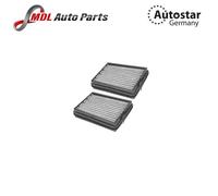 AutoStar Germany Cabin Air Filter Set 2038300518 for Mercedes C-Class W203 C230