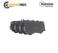 AutoStar Germany Front Brake Pad Set 34116774050 for BMW 1 Series E81 E87 E88