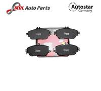 AutoStar Germany Ceramic Rear Brake Pads LR021316 for Land Rover Discovery 3/4