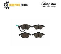 AutoStar Germany Front Ceramic Brake Pads 5N0698151B Audi Q3, VW Tiguan, Passat