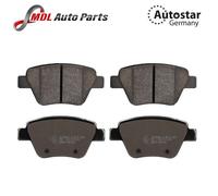 AutoStar Germany Rear Brake Pads 5K0698451C for Audi A3 A1 VW Golf Jetta 2.0L