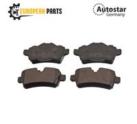 AutoStar Germany Rear Brake Pads 34216794059 for BMW MINI R55
