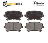AutoStar Germany Rear Brake Pads 4E0698451 for Audi A4 A6 A8 VW Transporter T5