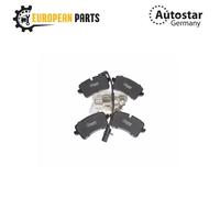 AutoStar Germany Rear Ceramic Brake Pads 4H0698451D for Audi A8 S8 D4 Models