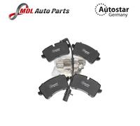 Brake Pads Set fits AUDI S8 4H 4.0 Rear 12 to 18 4H0698451C 4H0698451D Febi New