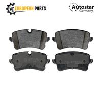 AutoStar Germany Rear Ceramic Brake Pads 4H0698451D for Audi A8 S8 D4 Models