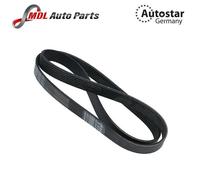 AutoStar Germany V-Ribbed Belt 11287557257 for BMW E70 X5 3.0si 7PK1370