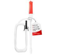 AutoStop Battery Operated Extra Long Hose Fuel Fuel Transfer Pump (2.4 GPM with 10ft Hose, Great for Fueling Boats) for Gas, Water, Diesel and more