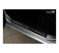 AUTOSTYLE 2/21004 Black Stainless Steel Door sill Protectors Volkswagen Passat 3C 2005-2014-'Special Edition' -4-Pieces