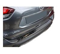 Autostyle 2/45139 Stainless Steel Rear Bumper Protector 2017-'Ribs', Black